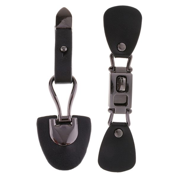 pair of 1 sew on black faux leather closure with metal buckle toggle closure for duffle jacket garments decor, Blike;white
pair of 1 sew on black faux leather closure with metal buckle toggle closure for duffle jacket garments decor, Blike;white
