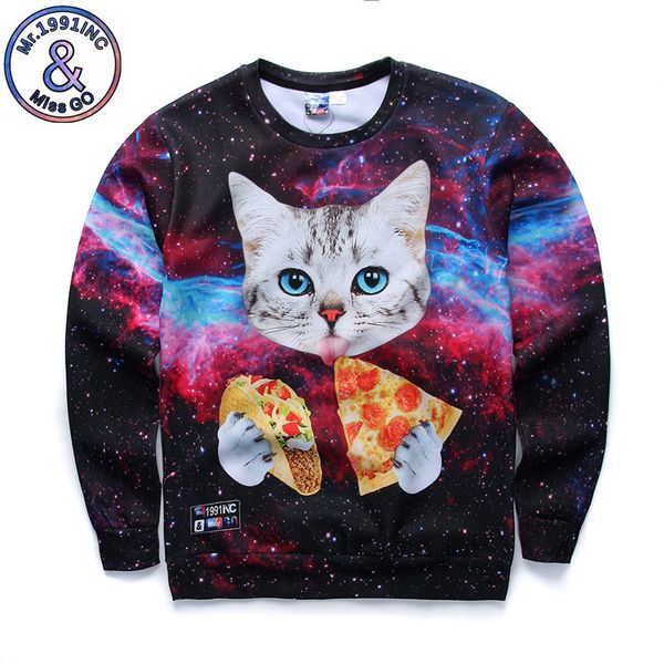 мужская дизайнерская пицца cat цифровая печать мужчины и женщины творческий круглый вырез спортивный теплый 3d длинный свитер, Black
мужская дизайнерская пицца cat цифровая печать мужчины и женщины творческий круглый вырез спортивный теплый 3d длинный свитер, Black