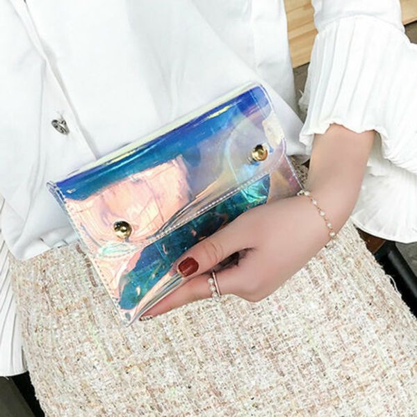 holographic waist bag women laser fanny pack purse transparent hip belt pouch, Red;black
holographic waist bag women laser fanny pack purse transparent hip belt pouch, Red;black