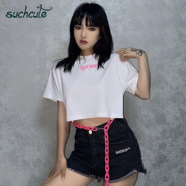 suchcute girlish female t-shirt loose cotton summer 2020 streetwear vintage white wild tee modis short sleeve women clothes
suchcute girlish female t-shirt loose cotton summer 2020 streetwear vintage white wild tee modis short sleeve women clothes