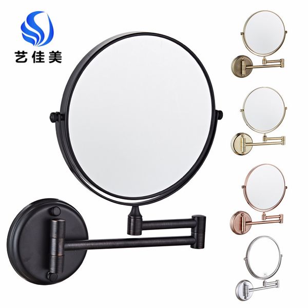 hole-punched wall-mounted bathroom mirror copper 8-inch double sided mirror l cosmetology magnifying glass hairdressing mirr
hole-punched wall-mounted bathroom mirror copper 8-inch double sided mirror l cosmetology magnifying glass hairdressing mirr