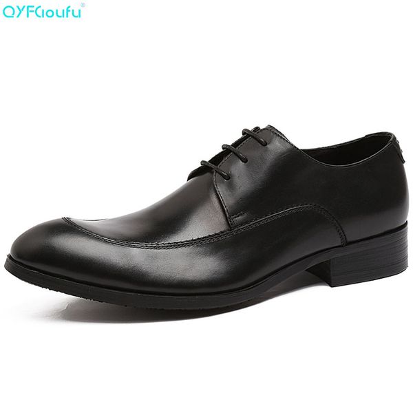 qyfcioufu new handmade men formal shoes genuine leather oxford shoes round toe black brown flats wedding dress shoe
qyfcioufu new handmade men formal shoes genuine leather oxford shoes round toe black brown flats wedding dress shoe