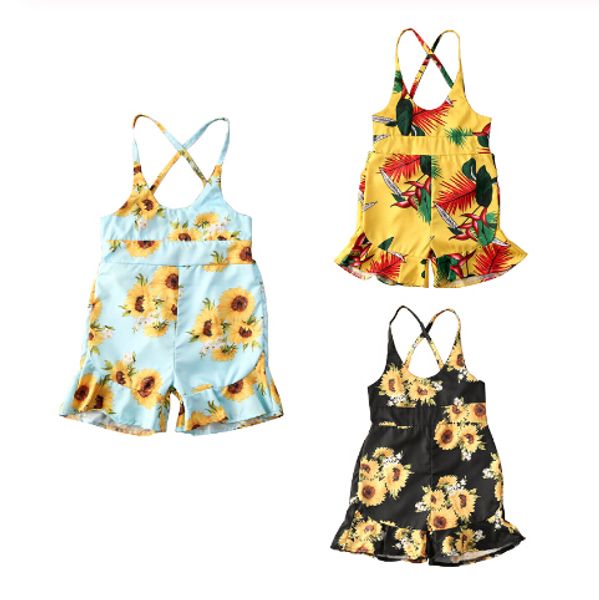 1-6y summer baby girls rompers sunflowers print sleeveless ruffles jumpsuits overalls 3 colors, Blue
1-6y summer baby girls rompers sunflowers print sleeveless ruffles jumpsuits overalls 3 colors, Blue