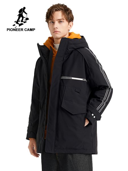 pioneer camp winter long down jackets men thick warm male coats hooded brand clothes ayr901515, Black
pioneer camp winter long down jackets men thick warm male coats hooded brand clothes ayr901515, Black