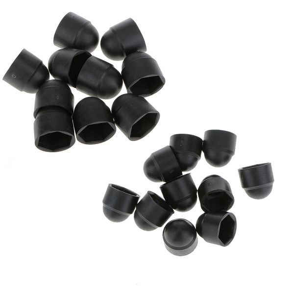 m12 (18x23mm) + м10 (17x19.5mm) черный выпуклый пластиковые гайки / болта заглушка 18мм / 17мм гаечные - упаковка 20
m12 (18x23mm) + м10 (17x19.5mm) черный выпуклый пластиковые гайки / болта заглушка 18мм / 17мм гаечные - упаковка 20
