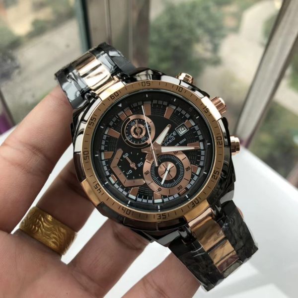 2019 new luxury men's watch efr 539 multi-function running seconds men's brand watch relogio masculino mens watches men's lux, Slivery;brown
2019 new luxury men's watch efr 539 multi-function running seconds men's brand watch relogio masculino mens watches men's lux, Slivery;brown
