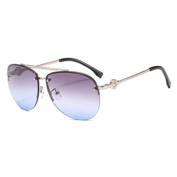 European and American fashion sunglasses men and women trend beauty head frameless retro glasses designer travel beach multi-color mirror an
European and American fashion sunglasses men and women trend beauty head frameless retro glasses designer travel beach multi-color mirror an