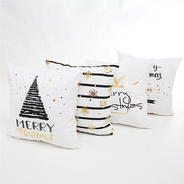 45x45cm christmas gold letters bronzing snowflake throw pillow case white prined letters striped christmas pillow case
45x45cm christmas gold letters bronzing snowflake throw pillow case white prined letters striped christmas pillow case