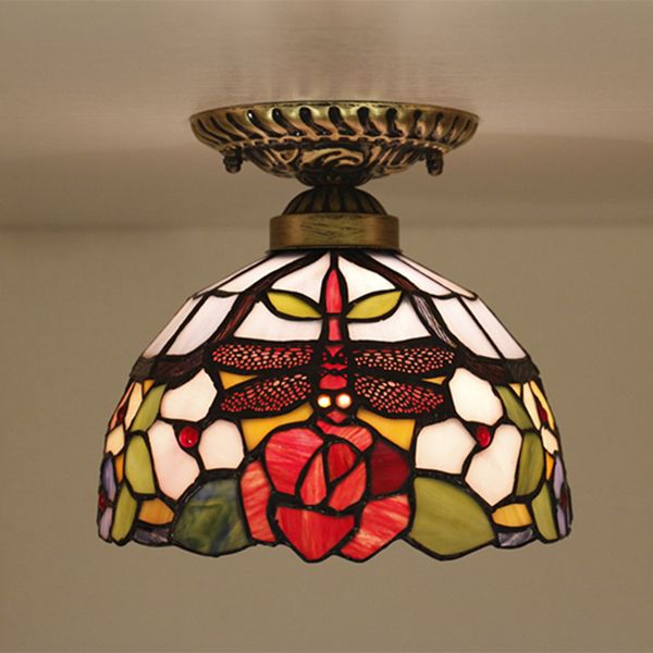 8 inch glass red dragonfly ceiling lamp for bedroom retro balcony bar restaurant decorative glass flowers pattern shade ceiling light
8 inch glass red dragonfly ceiling lamp for bedroom retro balcony bar restaurant decorative glass flowers pattern shade ceiling light