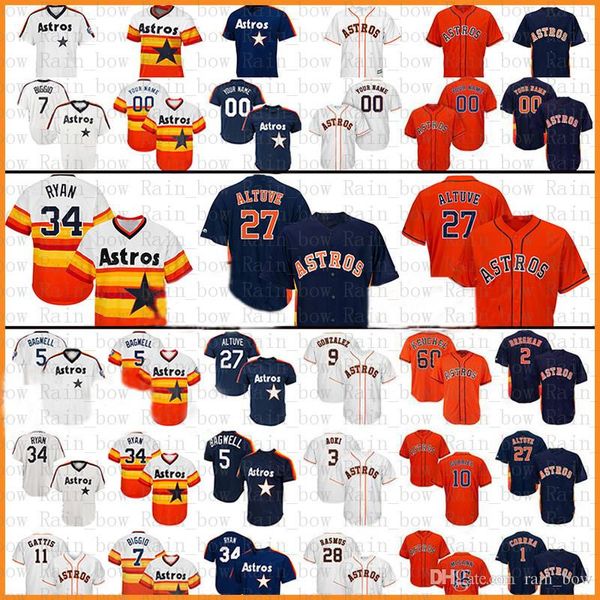 Houston Baseball Jersey Astros 27 Jose Altuve 35 Justin Verlander 34 Nolan Ryan 4 George Springer 1 Carlos Correa 7 Craig Biggio jerseys FG
Houston Baseball Jersey Astros 27 Jose Altuve 35 Justin Verlander 34 Nolan Ryan 4 George Springer 1 Carlos Correa 7 Craig Biggio jerseys FG
