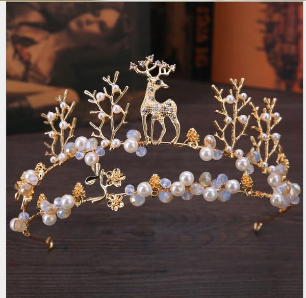 pearl crown bride hair ornaments golden animal crown hair hoop wedding ornaments, Slivery;golden
pearl crown bride hair ornaments golden animal crown hair hoop wedding ornaments, Slivery;golden