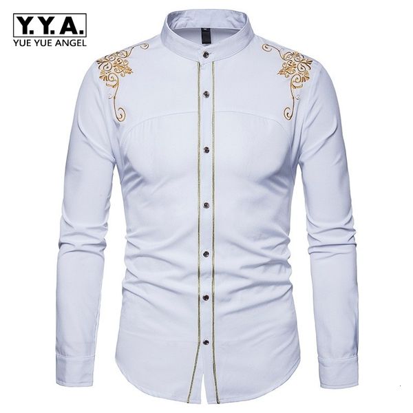 2020 new arrival summer mens shirts court embroidery long sleeve mens shirt korean casual turn down collar camisa masculina, White;black
2020 new arrival summer mens shirts court embroidery long sleeve mens shirt korean casual turn down collar camisa masculina, White;black