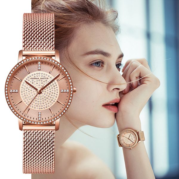 fashion mesh brand woman bracelet watch new woman watches rhinestone full rose gold zegarki damskie japan quartz movement 2109, Slivery;brown
fashion mesh brand woman bracelet watch new woman watches rhinestone full rose gold zegarki damskie japan quartz movement 2109, Slivery;brown