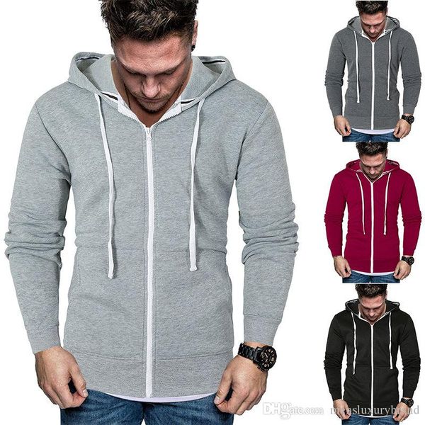 mens hoodies cardigan solid color long sleeve mens hooded hoodies autumn winter males casual slim sweatshirts, Black
mens hoodies cardigan solid color long sleeve mens hooded hoodies autumn winter males casual slim sweatshirts, Black