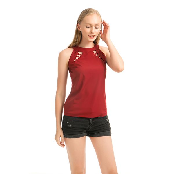 fashionable ladies yoga t-shirt solid color hollow casual backless sleeveless fitness sports yoga top, White;red
fashionable ladies yoga t-shirt solid color hollow casual backless sleeveless fitness sports yoga top, White;red
