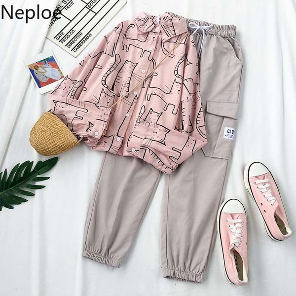 neploe turn down collar cat print long sleeve blouse single breasted loose 2020 spring autumn new blusas casual pink shirt 47344, White
neploe turn down collar cat print long sleeve blouse single breasted loose 2020 spring autumn new blusas casual pink shirt 47344, White