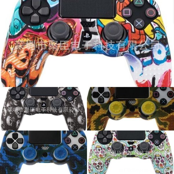 amt6c silicone gamepad cover case anti-slip for joystick 4 ps4 ps4 pro slim console controller &stick grip caps skin dualshock cover
amt6c silicone gamepad cover case anti-slip for joystick 4 ps4 ps4 pro slim console controller &stick grip caps skin dualshock cover