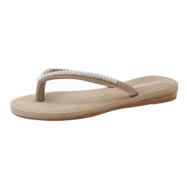 women summer beach pearl leisure slippers beach flip-flops stylish slippers breathable lazy women slides shoes#312, Black
women summer beach pearl leisure slippers beach flip-flops stylish slippers breathable lazy women slides shoes#312, Black