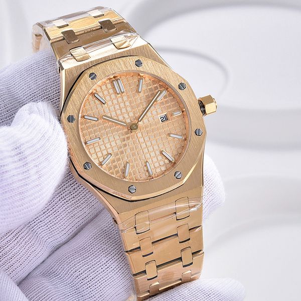watch women japan quartz royal oak 67650st series stainless steel deployment clasp womens watch yellow gold watches, Slivery;brown
watch women japan quartz royal oak 67650st series stainless steel deployment clasp womens watch yellow gold watches, Slivery;brown