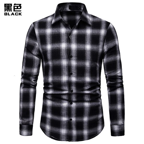 men plaid shirt 2019 spring autumn casual long sleeve shirt soft comfort slim fit business programmer styles brand man clothes, White;black
men plaid shirt 2019 spring autumn casual long sleeve shirt soft comfort slim fit business programmer styles brand man clothes, White;black