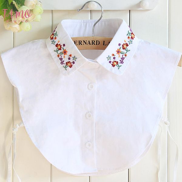 newly cotton embroidery fake collar shirt female fake collar sweater vest blouse shirt detachable turn down collar, White
newly cotton embroidery fake collar shirt female fake collar sweater vest blouse shirt detachable turn down collar, White