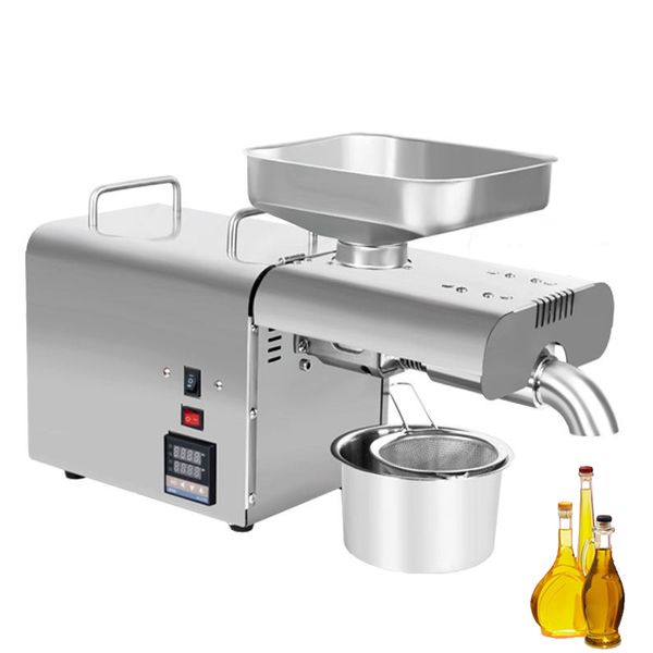 qihang_new electric oil press machine stainless steel automatic oil extractor peanut sesame cold oil maker machine
qihang_new electric oil press machine stainless steel automatic oil extractor peanut sesame cold oil maker machine