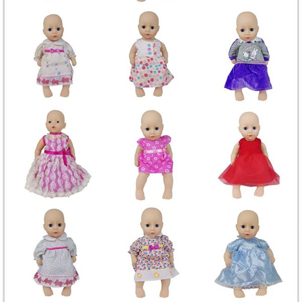 new lovele dress doll clothes wear fit for 36cm baby doll, doll accessories children birthday gift
new lovele dress doll clothes wear fit for 36cm baby doll, doll accessories children birthday gift