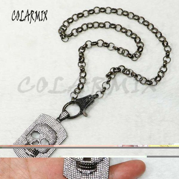 3 strands black gun skull necklace skull pendant lobster clasp necklace link chain fashion jewelry accessories 50571, Silver
3 strands black gun skull necklace skull pendant lobster clasp necklace link chain fashion jewelry accessories 50571, Silver