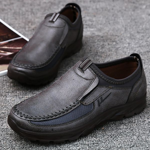 men leather shoes black shoes classic slip-on footwear plus size 55-58 massage antiskid walking footwear chaussure homme
men leather shoes black shoes classic slip-on footwear plus size 55-58 massage antiskid walking footwear chaussure homme