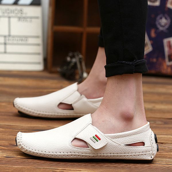 fashion men's loafers men casual shoes men sneakers summer air walking sandals comfort flats non-slip moccasins plus size 48, Black
fashion men's loafers men casual shoes men sneakers summer air walking sandals comfort flats non-slip moccasins plus size 48, Black