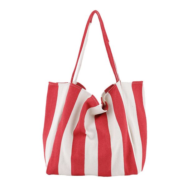 large capacity women shoulder bags fashion designer casual stripe retro girls canvas outdoor shopping handbags 6 colors
large capacity women shoulder bags fashion designer casual stripe retro girls canvas outdoor shopping handbags 6 colors