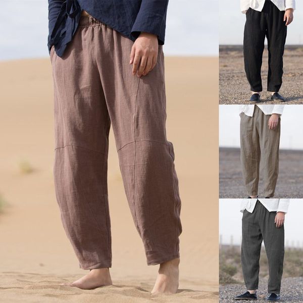 2019 chinese retro men harem pants elastic waist joggers solid casual pants cotton hip-hop loose vintage trousers men streetwear, Black
2019 chinese retro men harem pants elastic waist joggers solid casual pants cotton hip-hop loose vintage trousers men streetwear, Black