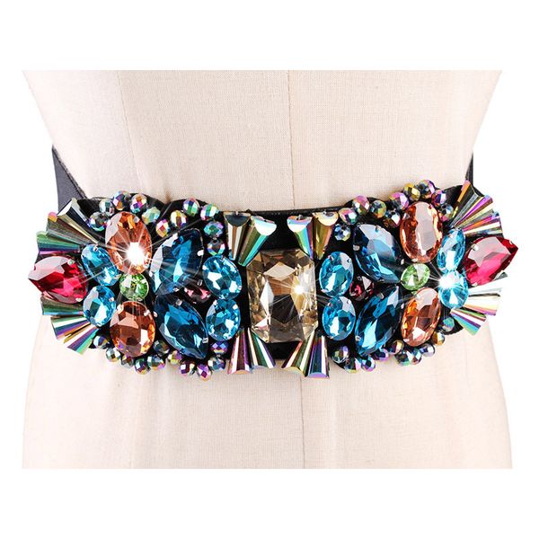 brand white rhinestone waist belt for women ladies elastic waist band colorful crystal bead corset strap dress belt accessories y191218, Slivery;black
brand white rhinestone waist belt for women ladies elastic waist band colorful crystal bead corset strap dress belt accessories y191218, Slivery;black