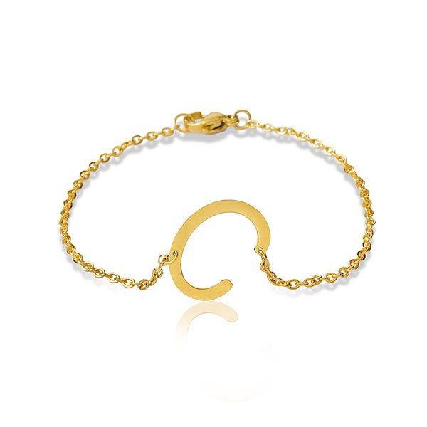 26 letters initial bracelets for women men stainless steel link chain name bracelets gold silver hands jewelry esposas, Black
26 letters initial bracelets for women men stainless steel link chain name bracelets gold silver hands jewelry esposas, Black
