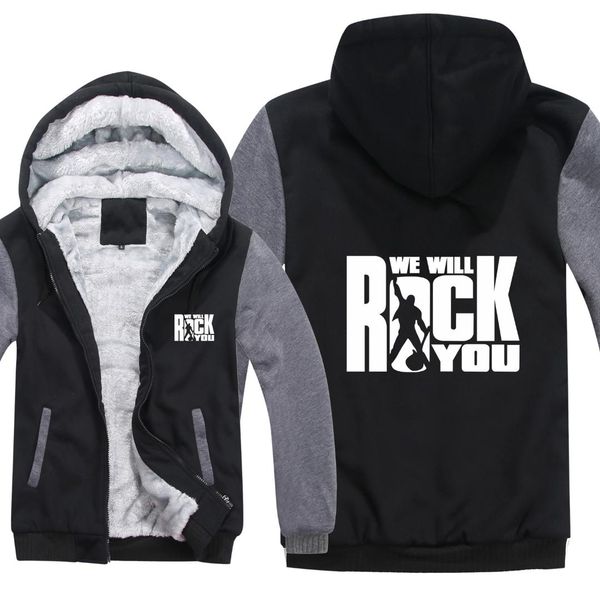 rock queen band hoodies men pullover wool liner queen band sweatshirts we will rock you hoody, Black
rock queen band hoodies men pullover wool liner queen band sweatshirts we will rock you hoody, Black