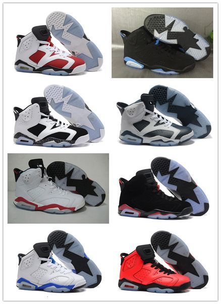 new mens 6 6s basketball basketball shoes carmine maroon black blue white infrared low chrome oreo size:7-13
new mens 6 6s basketball basketball shoes carmine maroon black blue white infrared low chrome oreo size:7-13