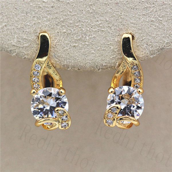 new arrival hoop earrings for women's earrings with round zircon luxury jewelry for wedding party anniversary gift, Golden;silver
new arrival hoop earrings for women's earrings with round zircon luxury jewelry for wedding party anniversary gift, Golden;silver