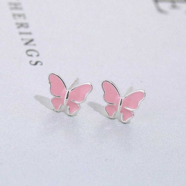 reeti 925 sterling silver pink butterfly stud earrings for women trend personality lady fashion jewelry, Golden;silver
reeti 925 sterling silver pink butterfly stud earrings for women trend personality lady fashion jewelry, Golden;silver