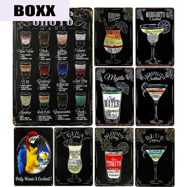 hand-painted blackboard cocktail metal sign bar wall decor vintage metal crafts home decor painting plaques art poster
hand-painted blackboard cocktail metal sign bar wall decor vintage metal crafts home decor painting plaques art poster