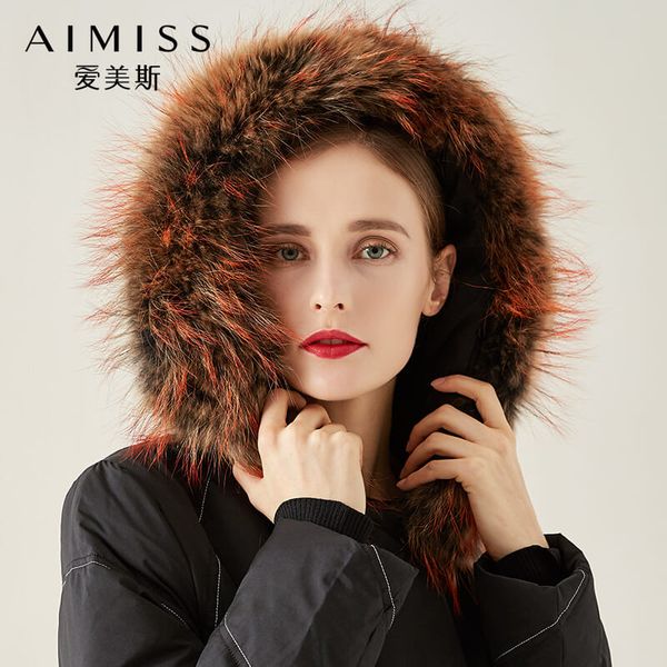 aimiss brand new women down jacket loose black color real feather pockets lady long down coat clothes for winter
aimiss brand new women down jacket loose black color real feather pockets lady long down coat clothes for winter