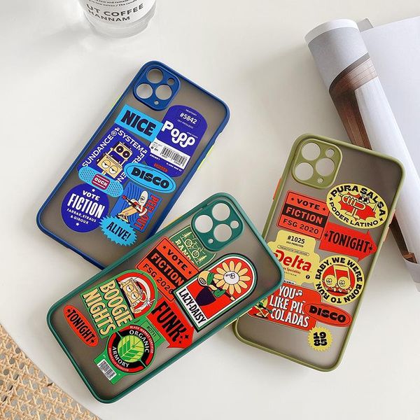 high luxury designer for iphone 11 pro max phone case fashion cartoon label acrylic cases for iphone x xr xs max 7 8 plus cover coque
high luxury designer for iphone 11 pro max phone case fashion cartoon label acrylic cases for iphone x xr xs max 7 8 plus cover coque