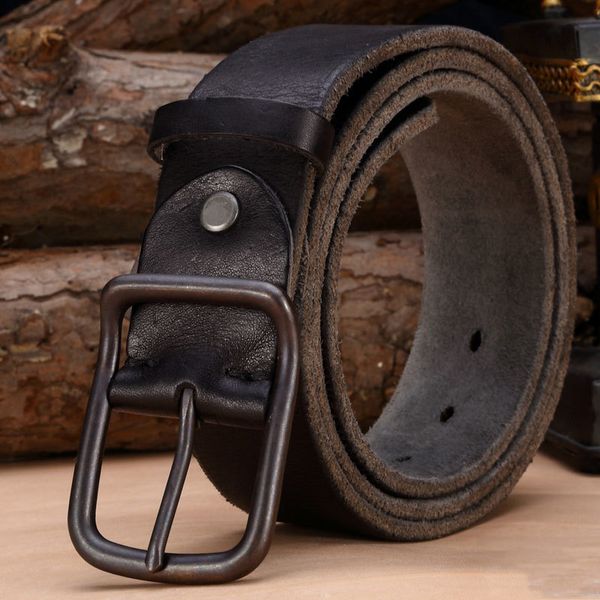 luxury genuine leather belt men vintage leather belts men's jeans strap black color wide strapping waistband brown thong t190701, Black;brown
luxury genuine leather belt men vintage leather belts men's jeans strap black color wide strapping waistband brown thong t190701, Black;brown