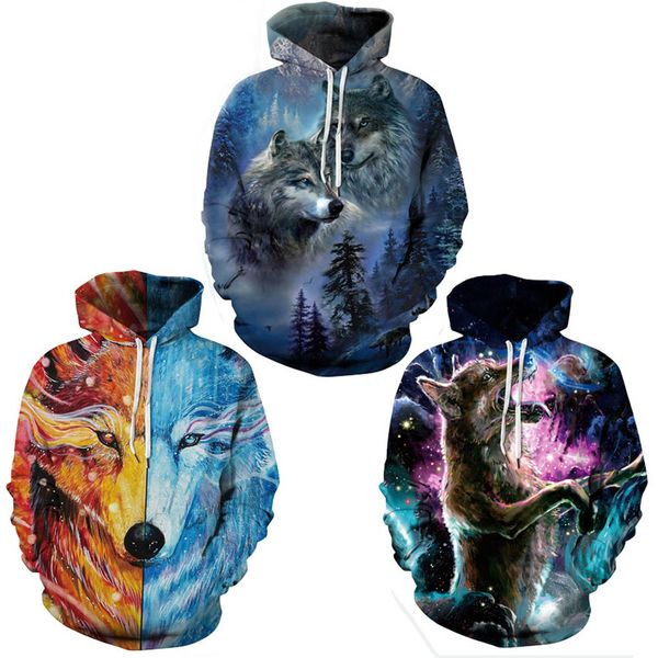 new style men's designer hoodies stretch sweatshirts hip hop pullovers sportswear 3d printing wolf couples with clothing s-5xl 132, Black
new style men's designer hoodies stretch sweatshirts hip hop pullovers sportswear 3d printing wolf couples with clothing s-5xl 132, Black