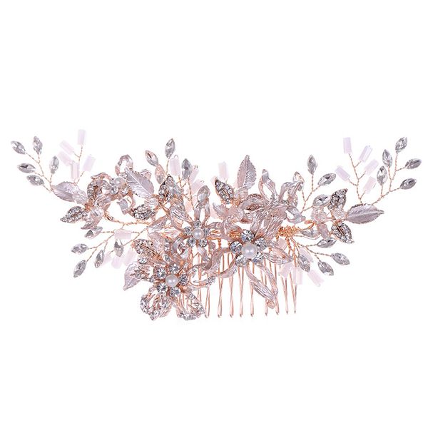 trendy rose gold rhinestone wedding hair combs hair accessories for bridal crystal headpiece ornaments wedding jewelry, Golden;white
trendy rose gold rhinestone wedding hair combs hair accessories for bridal crystal headpiece ornaments wedding jewelry, Golden;white