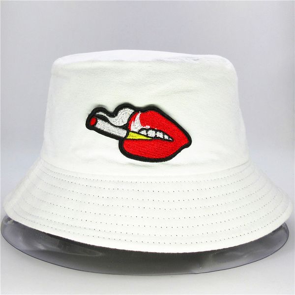 big lips embroidery cotton bucket hat fisherman hat outdoor travel sun cap hats for kid men women 08
big lips embroidery cotton bucket hat fisherman hat outdoor travel sun cap hats for kid men women 08