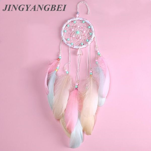 dream catcher wreath decor multicolor pink feathers hanging decoration net india style hourse decoration
dream catcher wreath decor multicolor pink feathers hanging decoration net india style hourse decoration