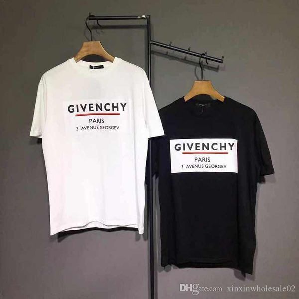 20ss europe french spring and summer latest high-quality letter printing high-end fashion mixed cotton comfortable casual t-shirt, White;black
20ss europe french spring and summer latest high-quality letter printing high-end fashion mixed cotton comfortable casual t-shirt, White;black