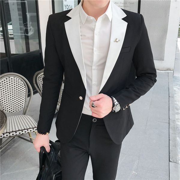 2019 мужские костюмы свадебные конструкторы костюм мужчины моды prom смокинг костюм homme вскользь пригонки stage singer костюмы 2pcs набор, White;black
2019 мужские костюмы свадебные конструкторы костюм мужчины моды prom смокинг костюм homme вскользь пригонки stage singer костюмы 2pcs набор, White;black