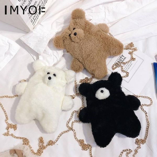 winter cute bear plush crossbody bags for women fashion chain ladies handbags kawaii girls shoulder messenger bags clutch purse
winter cute bear plush crossbody bags for women fashion chain ladies handbags kawaii girls shoulder messenger bags clutch purse
