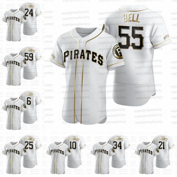 55 josh bell 2020 golden edition baseball jerseys joe musgrove starling marte bryan reynolds chris archer gregory polanco starling marte, Black
55 josh bell 2020 golden edition baseball jerseys joe musgrove starling marte bryan reynolds chris archer gregory polanco starling marte, Black